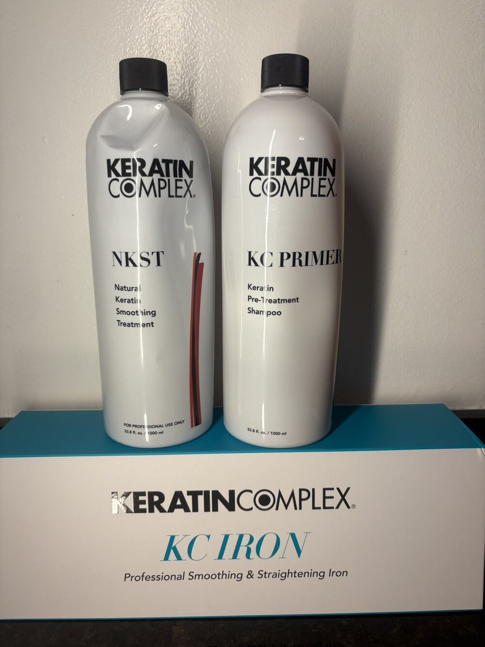 Keratin Complex KC PRIMER/NKST ~ 67.6 total ~ Huge Set ~ AND KC STRAIGHTENER SET